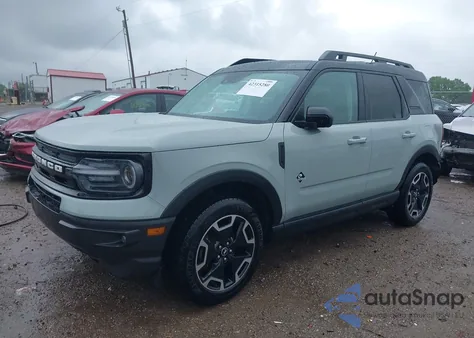 2023 Ford Bronco Sport Outer Banks из США, поврежденный, VIN 3FMCR9C61PRD19727